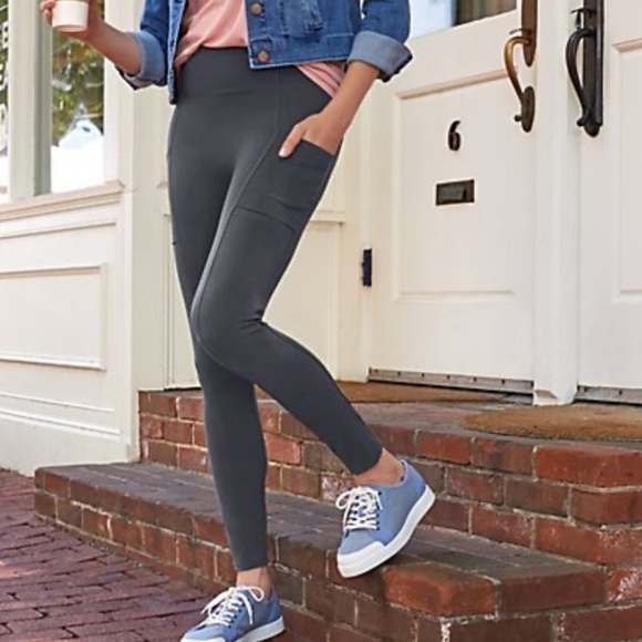 Zuda Womens Z Stretch Momentum Navy Leggings Small - Picture 2 of 9